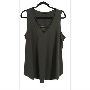 Urban Episode Olive Green Tank Top